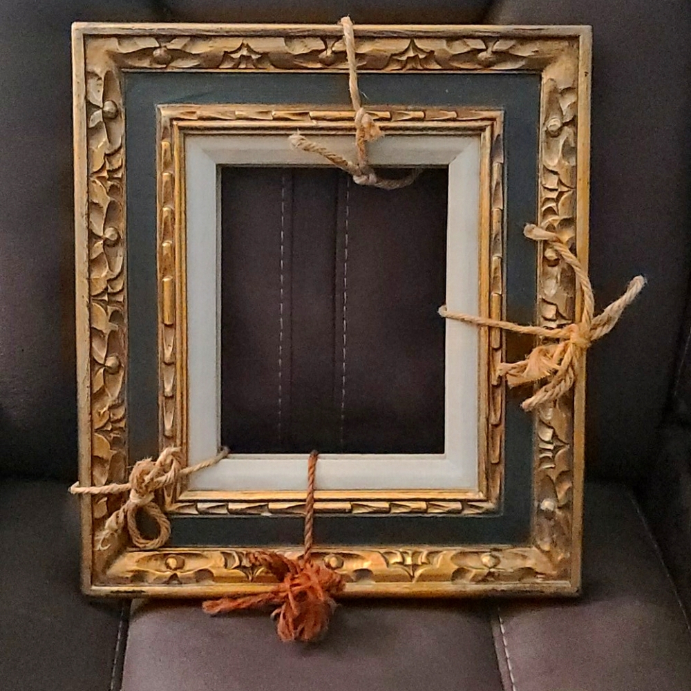 hand painted picture frames